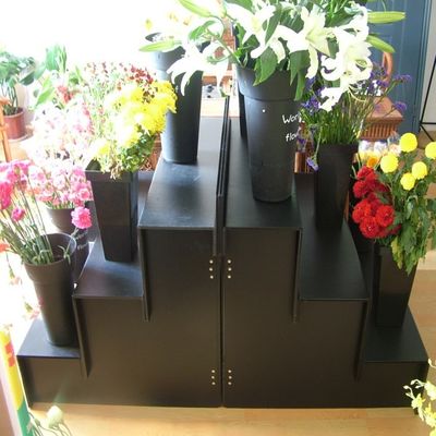 10mm Corflute Wedding Flower Display Stands Chemical Resistant