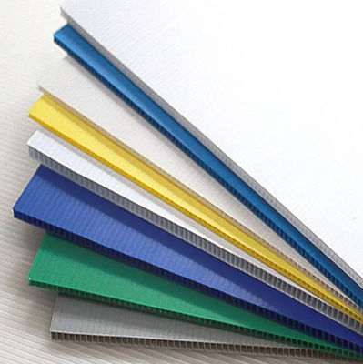 Polypropylene Corflute Sheet Customized Coroplast Sheet Recycled Rigid