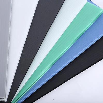 Polypropylene Corflute Sheet Customized Coroplast Sheet Recycled Rigid