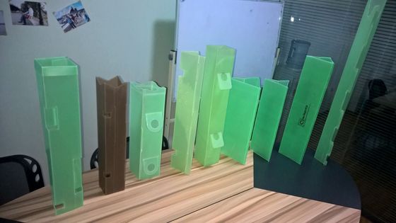 PP ลูกฟูกพลาสติกป้องกันต้นไม้ คอร์ฟลูต Sustainable Tree Guards
