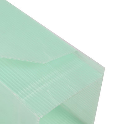 พลาสติกคลุมต้นไม้ลูกฟูกสีเขียว คอโรพลาสต์ Plastic Tree Guards