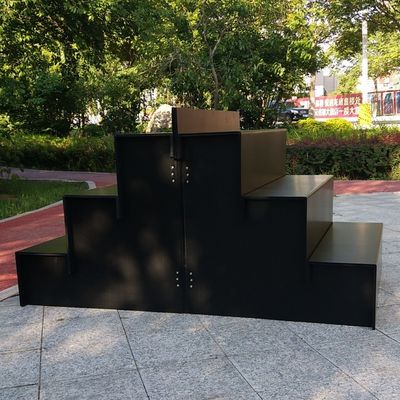 แท่นโชว์ดอกไม้น้ำหนักเบา PP Corrugated คอโรพลาสต์ Flower Bouquet Display Stand