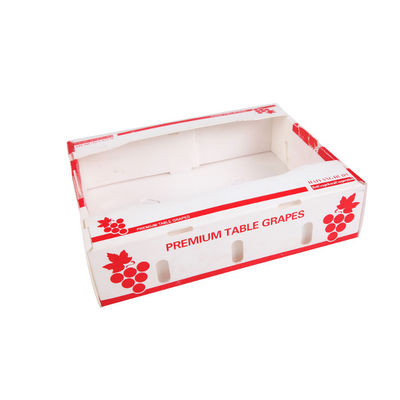 คอร์ฟลูต Fresh Produce กล่องกระดาษแข็ง คอโรพลาสต์ Kiwi Fruit Packing Box