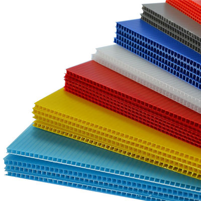 16x24 แผ่นพลาสติก คอโรพลาสต์ 2mm 3mm โพรพิลีน Hollow Sheet