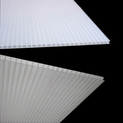 แผ่นพลาสติกลูกฟูกสีขาว 4x8 คอโรพลาสต์ Sheet พิมพ์ได้หลากสีสัน