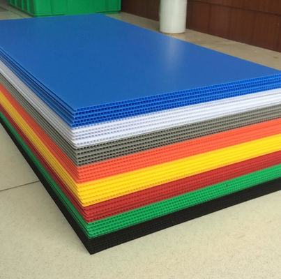 แผ่นป้องกัน คอร์ฟลูต 3 มม. แผ่นพลาสติก Correx Corrugated