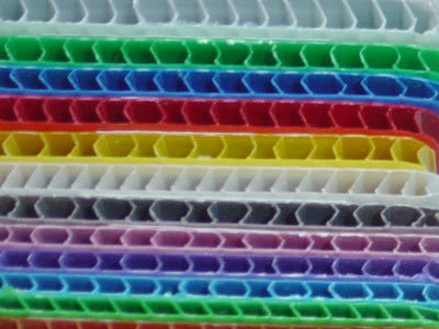 แผ่นพลาสติกลูกฟูก 4x8 สีดำ คอโรพลาสต์ PP แผ่นลูกฟูกกลวง
