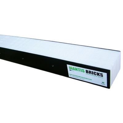 Co-Polymer Waterjet Cutting Bricks Mantis Bricks น้ำหนักเบา รีไซเคิลได้