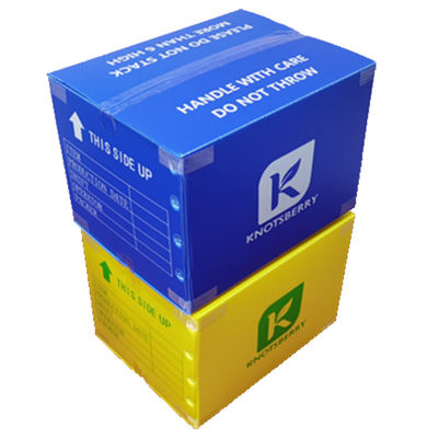 กล่องบรรจุภัณฑ์พลาสติกลูกฟูก PP โพรพิลีนน้ำหนักเบาปรับแต่งได้