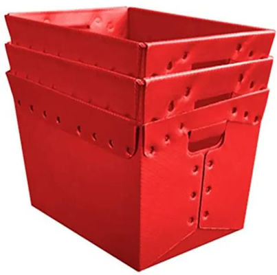 PP Mail Tote Turnover บรรจุภัณฑ์ กล่องลูกฟูก PP รีไซเคิลได้