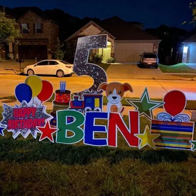 เฉลิมฉลองอย่างพิเศษและน่าจดจํา ด้วยป้าย PP Yard Card Yard ที่เป็นส่วนตัวสําหรับทุกโอกาส