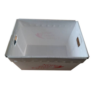 ทนทาน PP กระบอกพลาสติก corrugated กระเป๋าไปรษณีย์ Tote น้ําหนักเบา