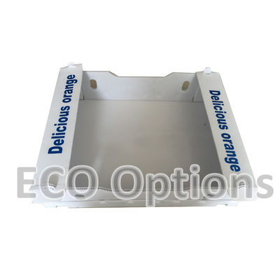 การรีไซเคิล PP กระปุกกล่องพลาสติก กระปุกกล่องบรรจุคอร์โพแลสต์ ECO ที่พับได้ตามความต้องการ